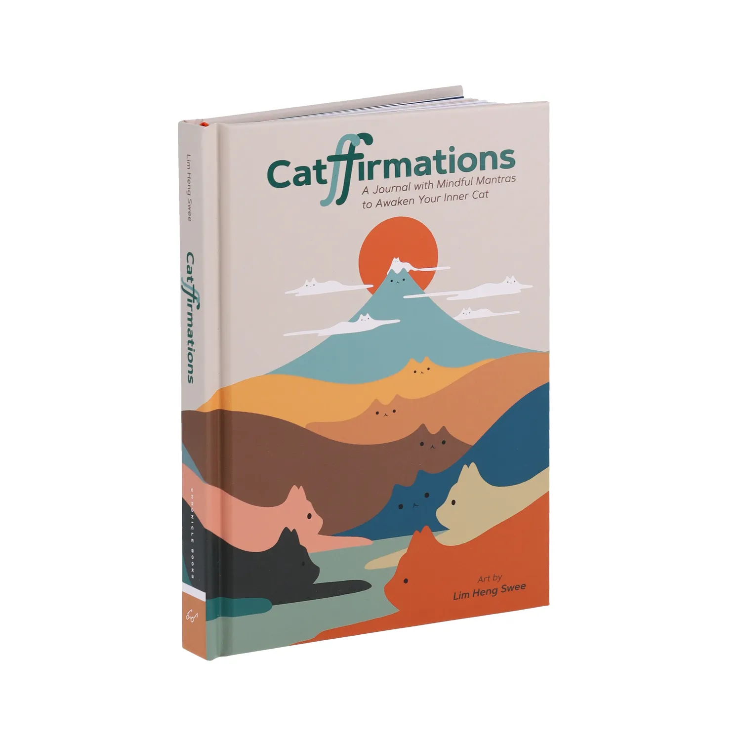 Abrams and Chronicle Catffirmations dagbok mindfulness katter