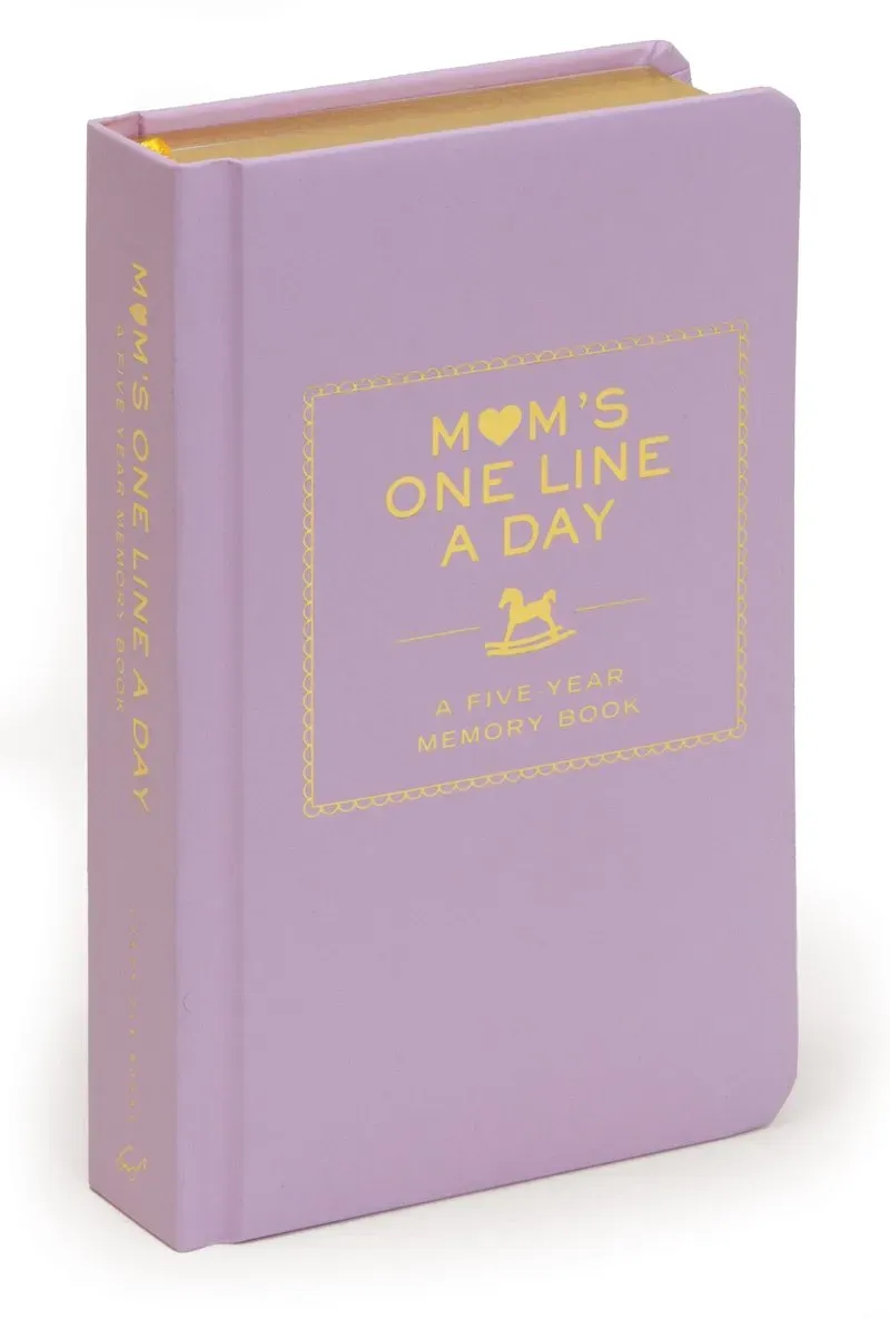 Chronicle Books Mum's One Line a Day dagbok femårs mamma