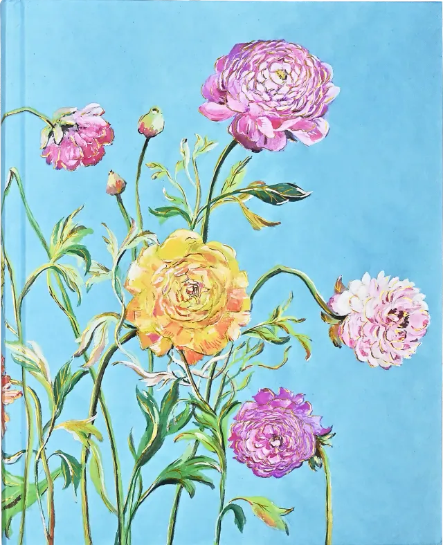 Peter Pauper Press Garden Blooms journal stor 192 sider