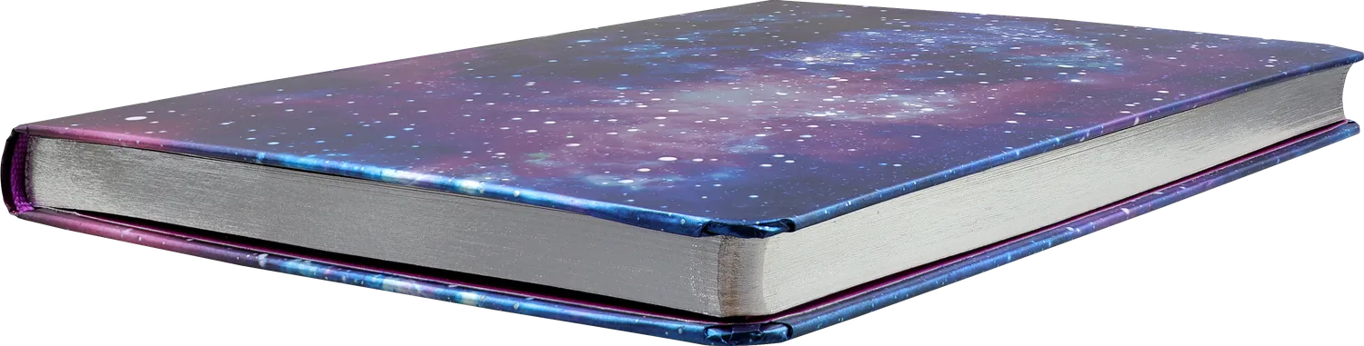 Peter Pauper Press Galaxy journal linjert 160 sider galakse