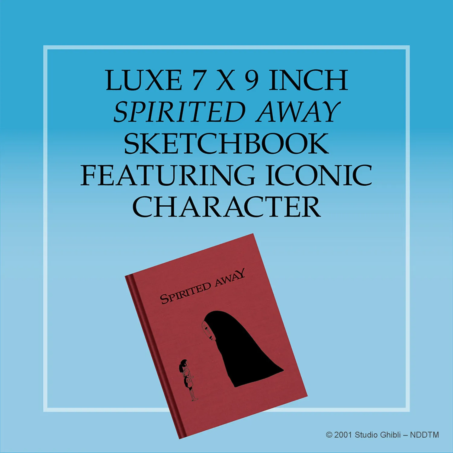 Abrams and Chronicle Spirited Away Sketchbook skissebok Chihiro