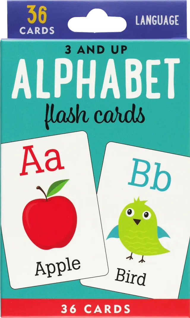 Peter Pauper Press Alphabet læringskort 36 stk