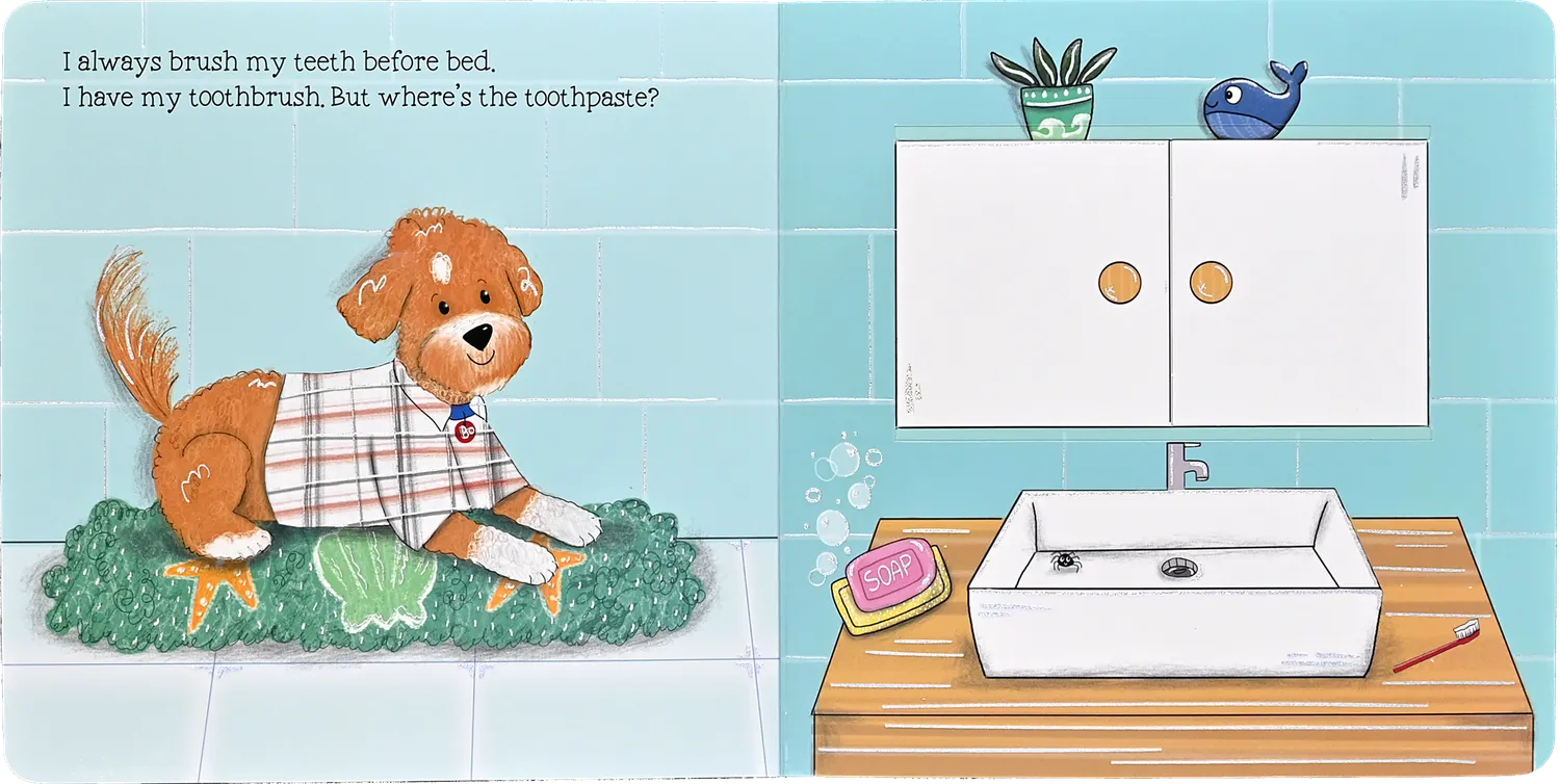Peter Pauper Press Peek-A-Bo Bedtime klaffebok