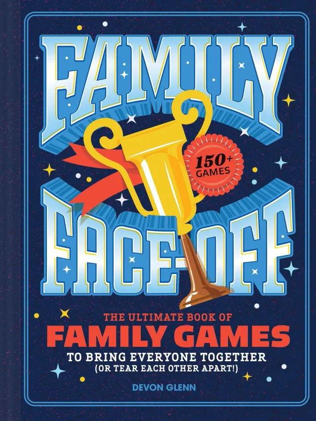 Chronicle Books Family Face-Off bok innbundet familiespill