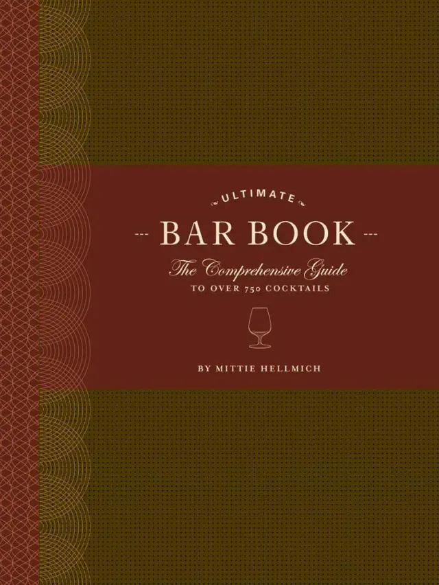 Chronicle Books Ultimate Bar Book cocktailbok innbundet 1000 oppskrifter