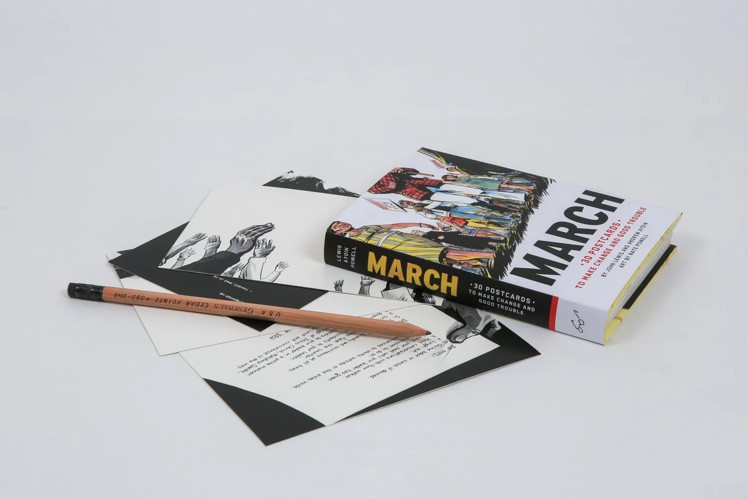 Chronicle Books March postkortbok 30 postkort aktivisme
