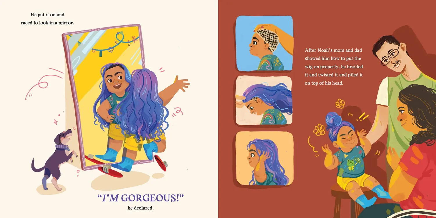 Abrams The Good Hair Day innbundet bildebok 4-8 år