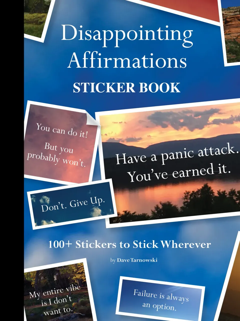 Disappointing Affirmations Sticker Book klistremerker 100+