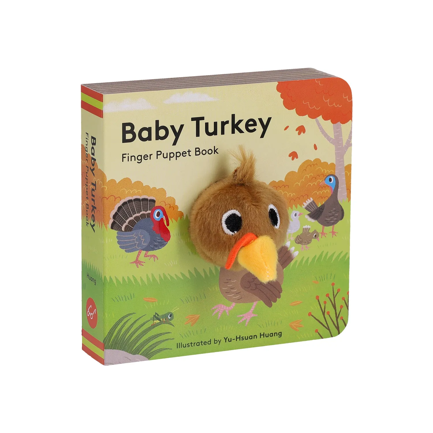 Chronicle Books Baby Turkey fingerdukke kartonbok høst