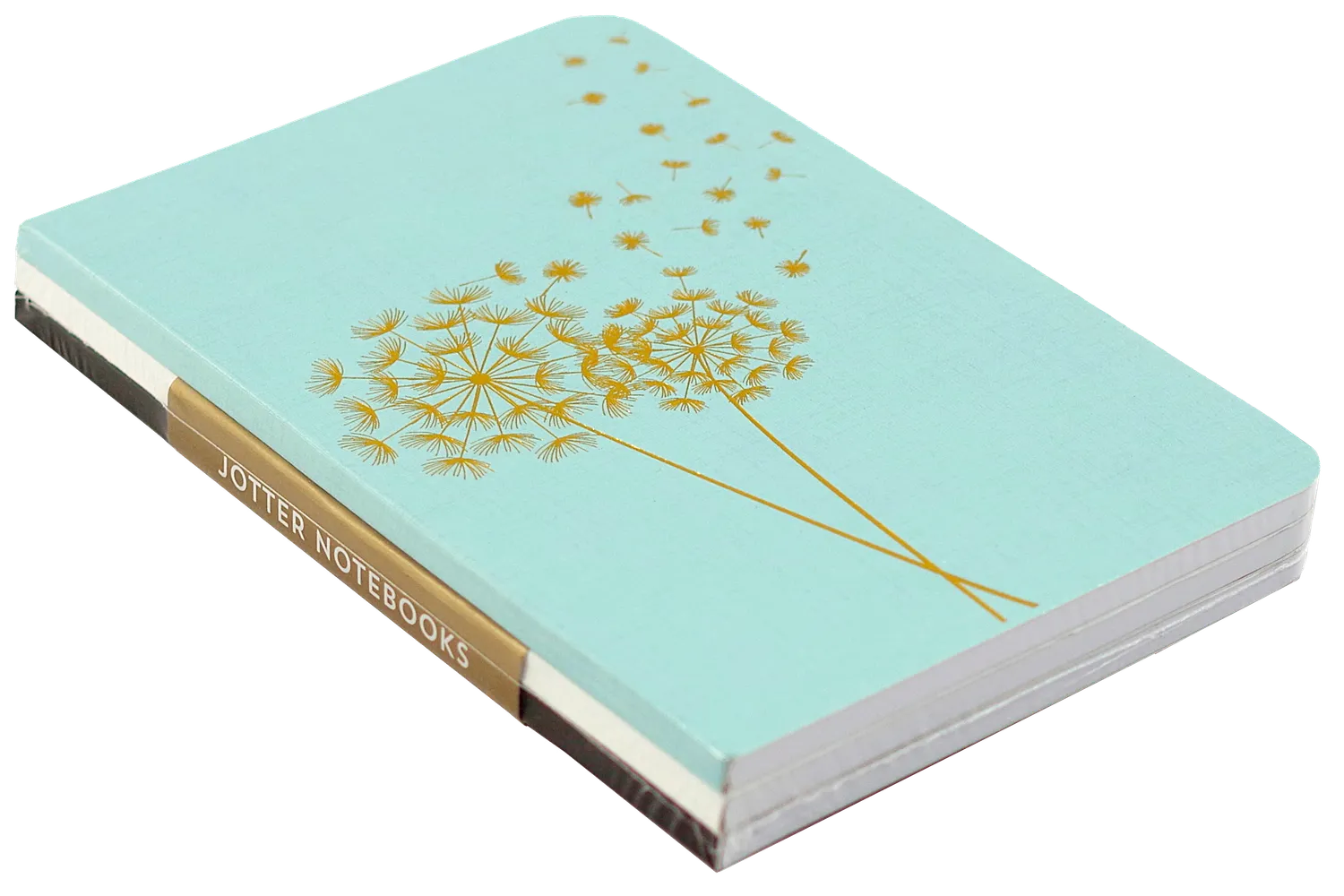 Peter Pauper Press Jotter Dandelion Wishes mininotatbøker 3-pakning prikkete