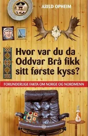 Bokia Hvor var du da Oddvar Brå bok innbundet pent brukt