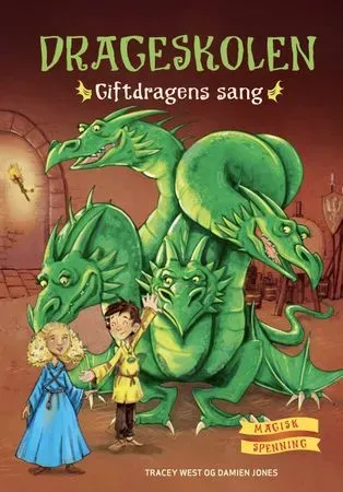Bokia Giftdragens sang innbundet barnebok 6-10 år
