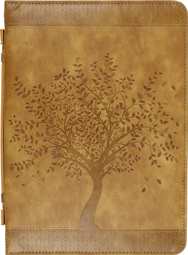 Peter Pauper Press Tree of Life bibeltrekk large veganskinn