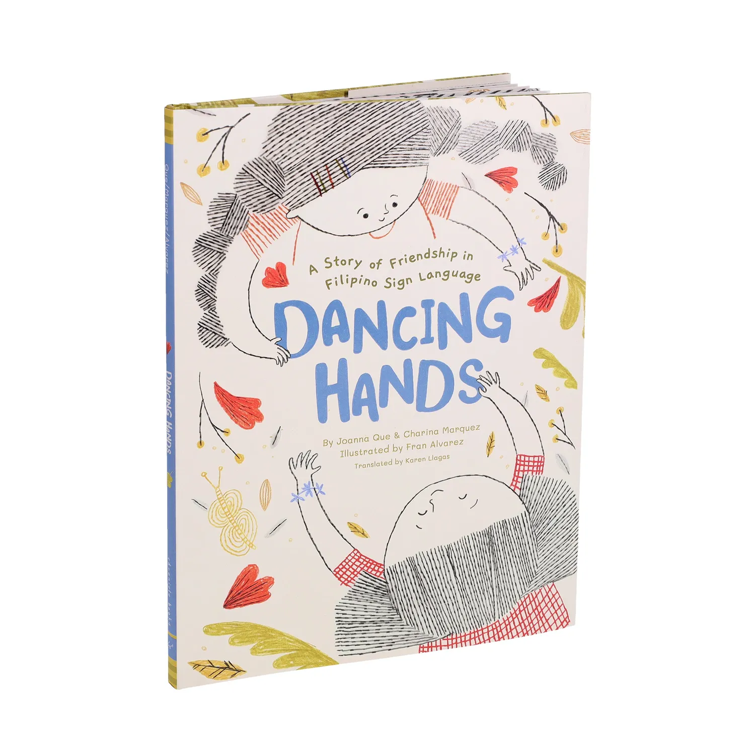 Abrams and Chronicle Dancing Hands barnebok innbundet vennskap