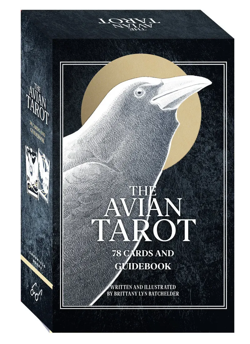 Chronicle Books Avian Tarot tarotkort 78 kort fuglemotiv