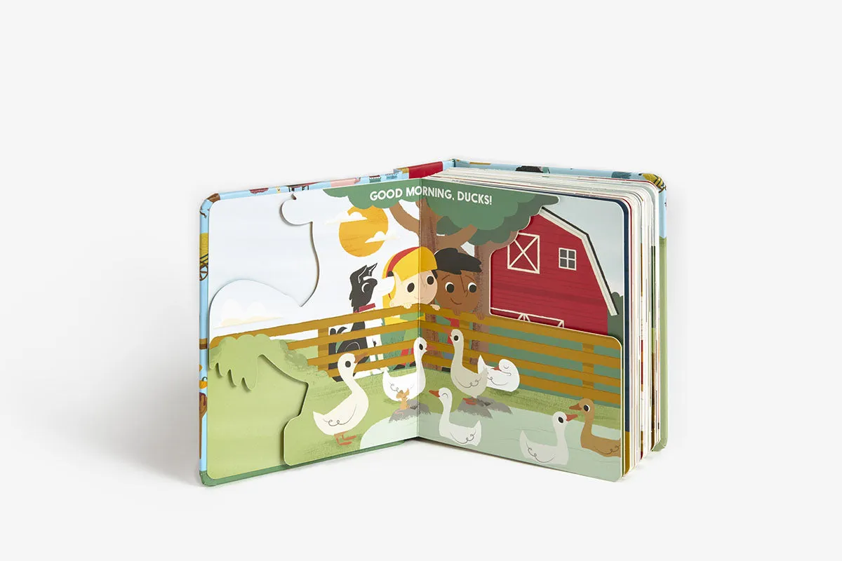 Abrams & Chronicle Books Farmblock pappbok årstider 0–3 år