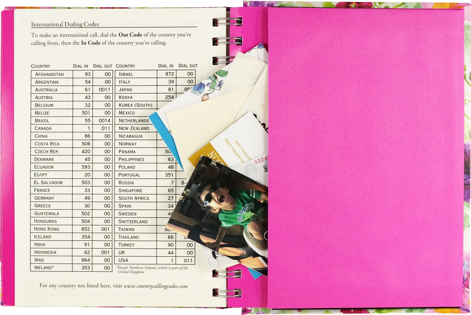Peter Pauper Press Peony Garden Large adressebok stor