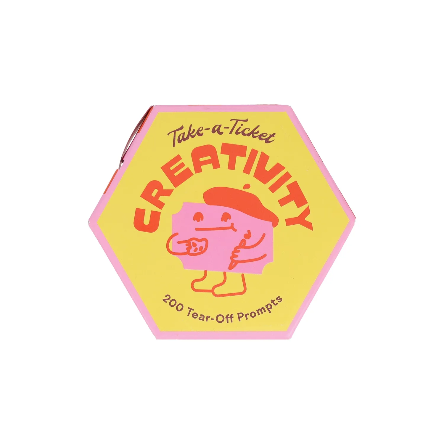 Take-a-Ticket Creativity 200 prompts idéboks gave