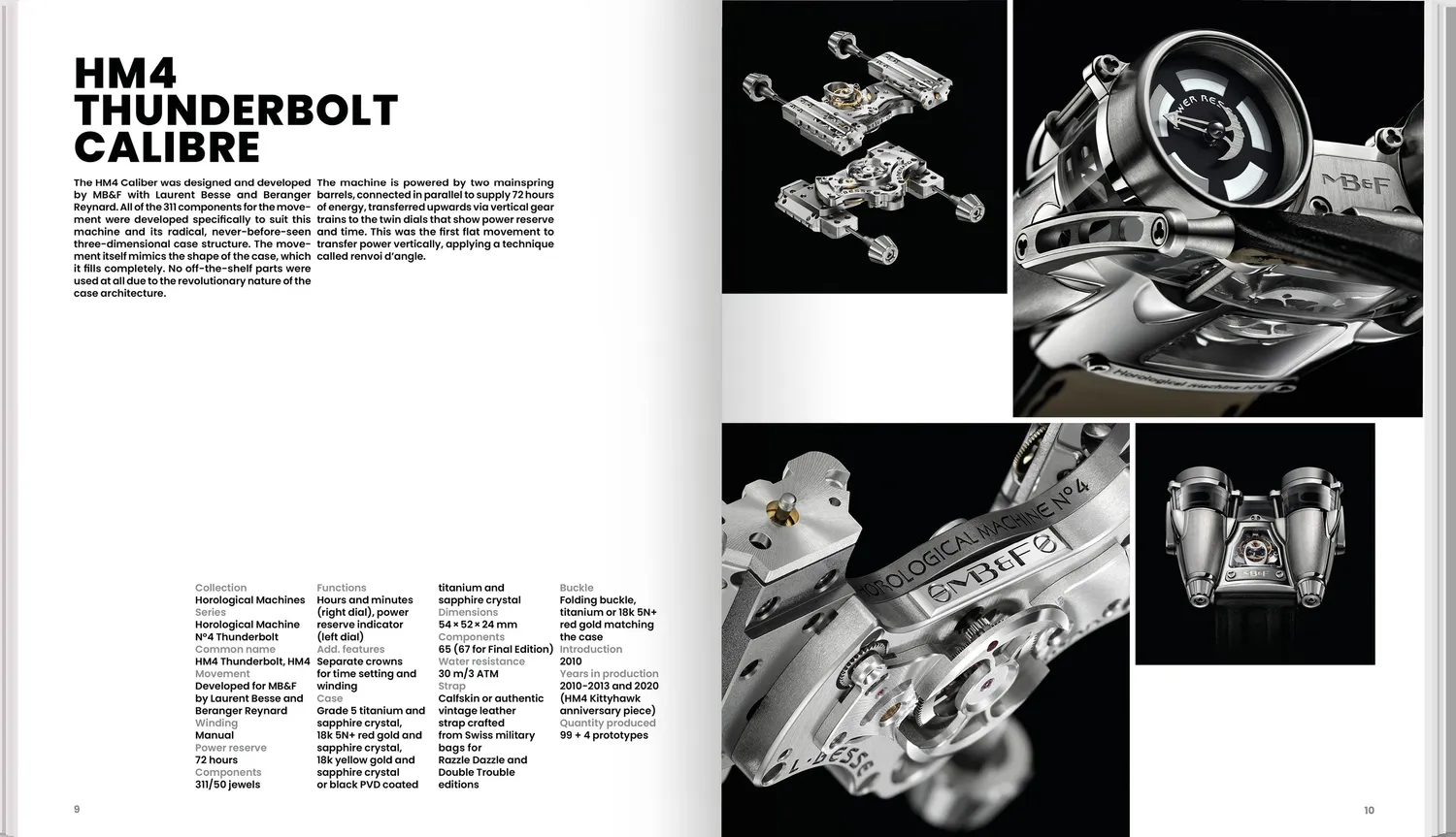 MB&F The First Fifteen Years bok innbundet klokker