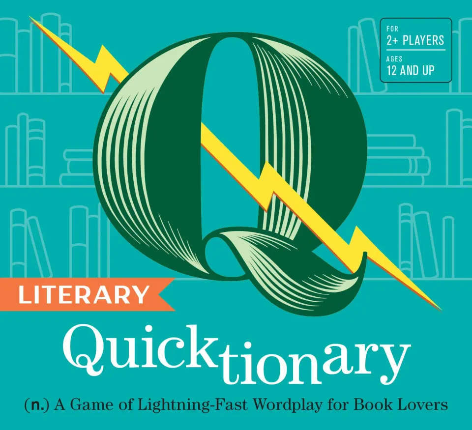 Chronicle Books Literary Quicktionary kortspill for bokelskere