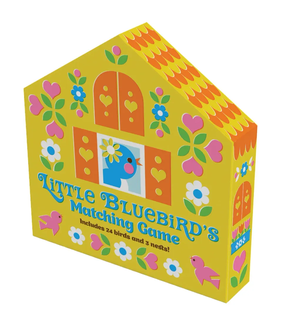 Chronicle Books Little Bluebird's Matching Game memoryspill barn