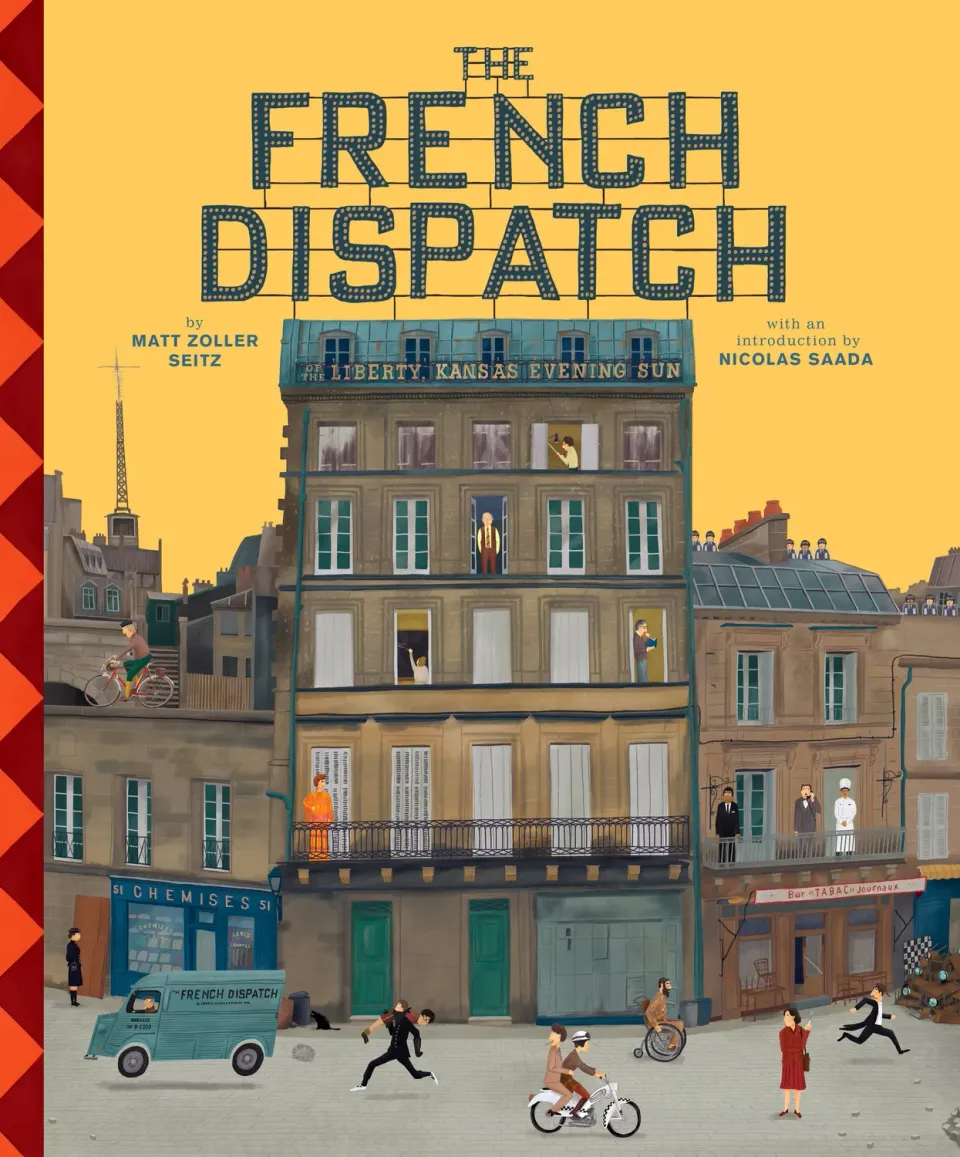 Abrams Wes Anderson French Dispatch innbundet filmbok
