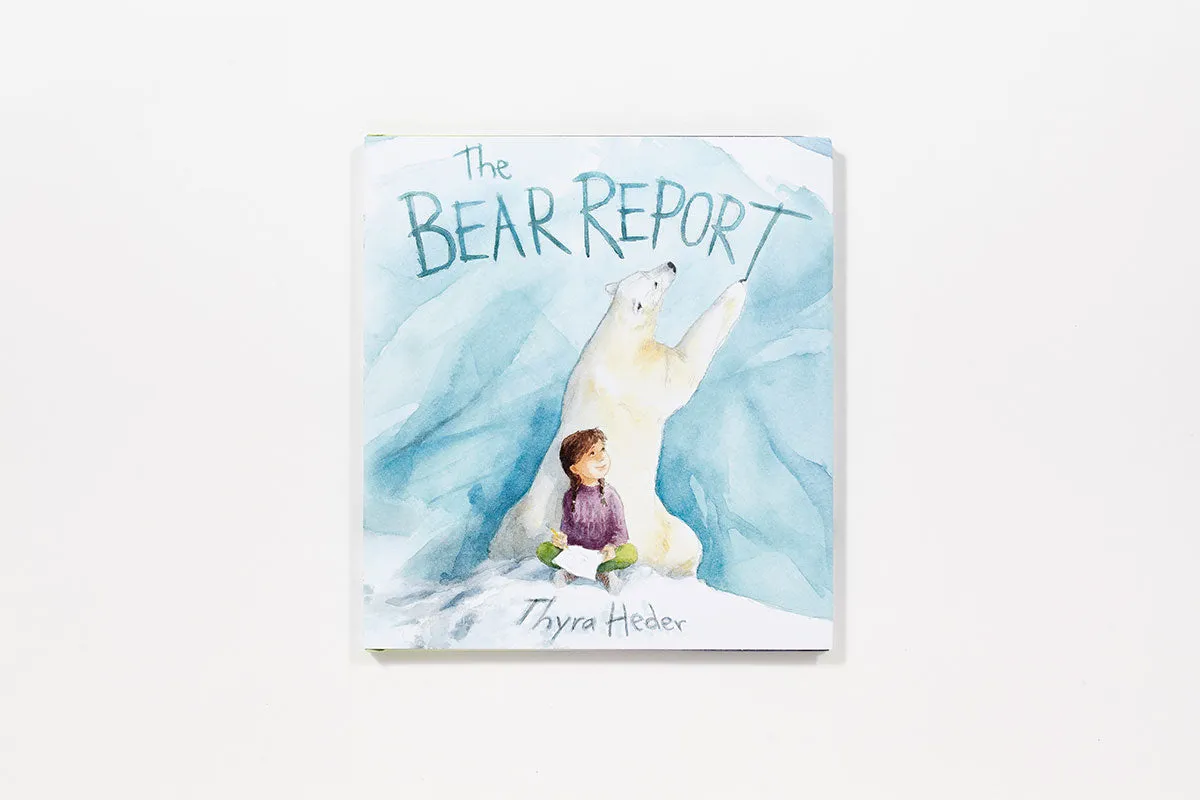 Abrams The Bear Report barnebok innbundet isbjørn