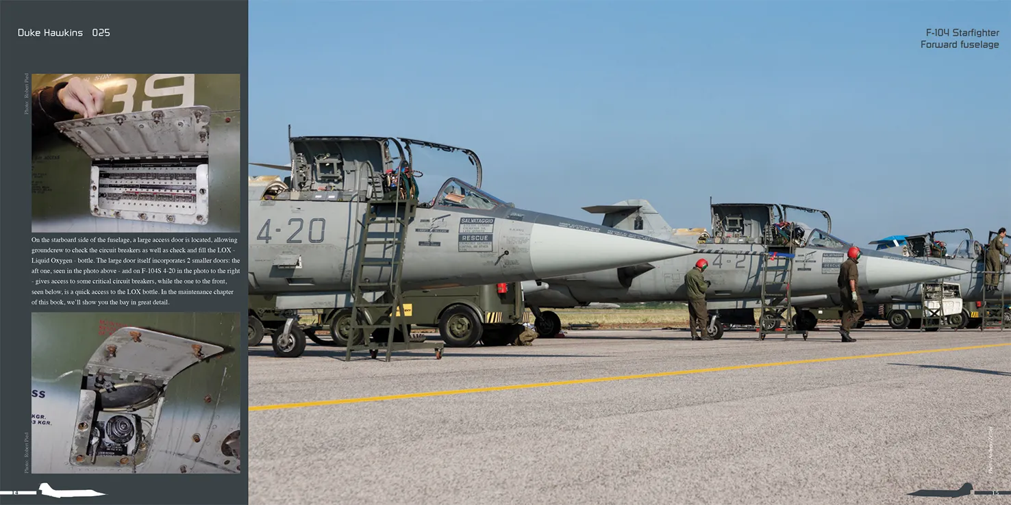 Duke Hawkins F-104 Starfighter bok Mach 2 jagerfly