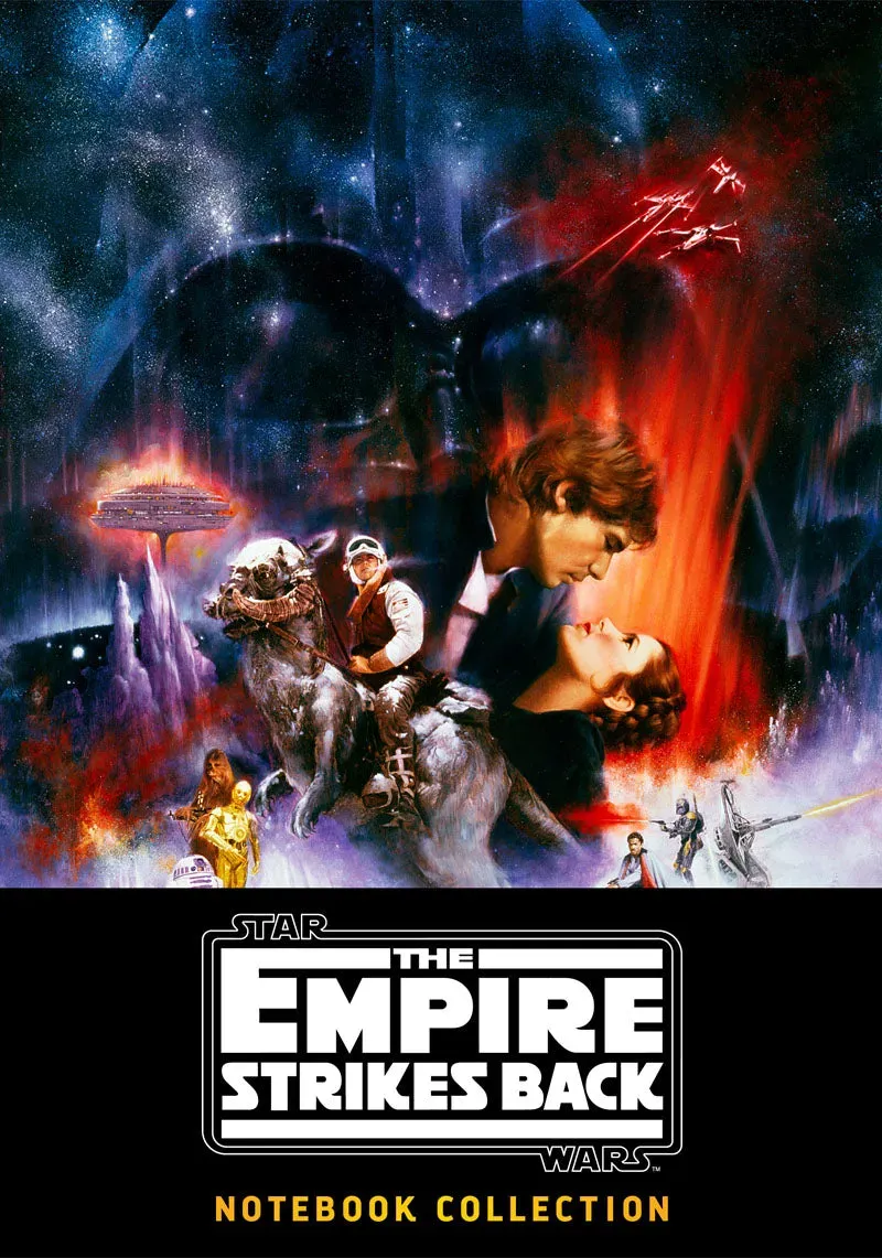 Abrams Star Wars The Empire Strikes Back notatbøker linjert
