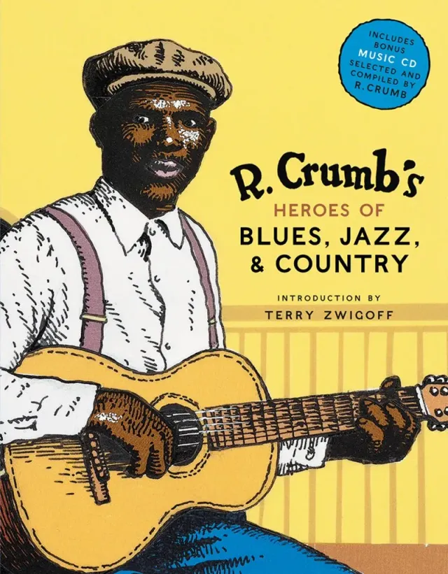 Abrams R. Crumb's Heroes of Blues, Jazz & Country bok innbundet