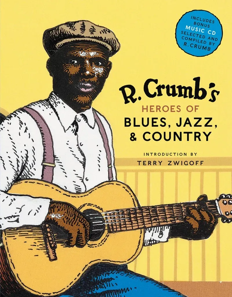 Abrams R. Crumb's Heroes of Blues, Jazz & Country bok innbundet