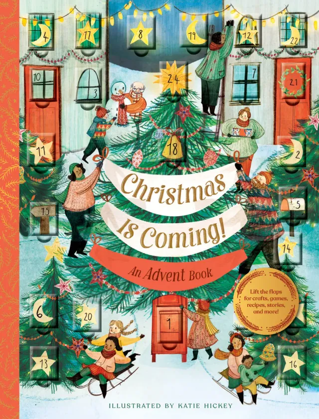 Abrams and Chronicle Christmas Is Coming bok innbundet jul