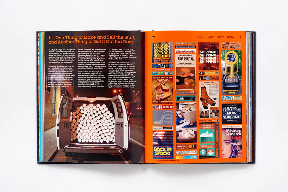 Abrams Draplin Design Co. Pretty Much Everything innbundet designbok