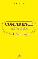 Bokia Confidence at Work bok pent brukt engelsk selvtillit