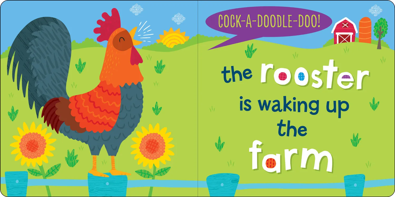 Peter Pauper Press Who is on the Farm pappbok 20 sider