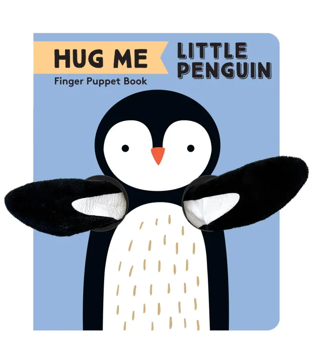 Chronicle Books Hug Me Little Penguin pekebok fingerdukke