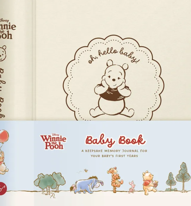 Abrams & Chronicle Books Disney Winnie the Pooh Baby Book minnebok