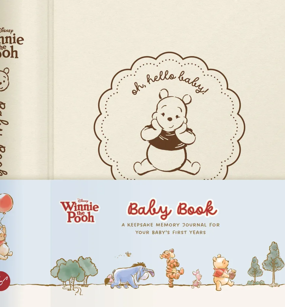 Disney Winnie the Pooh Baby Book minnebok baby