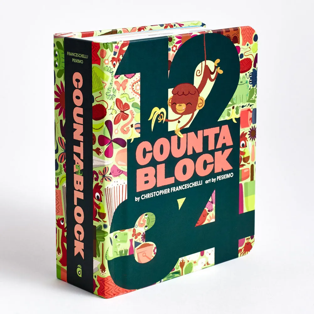 Abrams Block Countablock pappbok tellebok 1-100