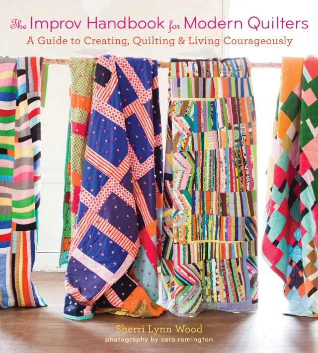The Improv Handbook for Modern Quilters bok pocket quilting