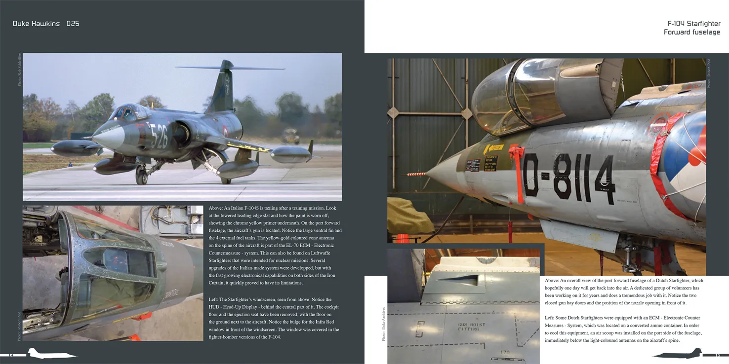 Duke Hawkins F-104 Starfighter bok Mach 2 jagerfly