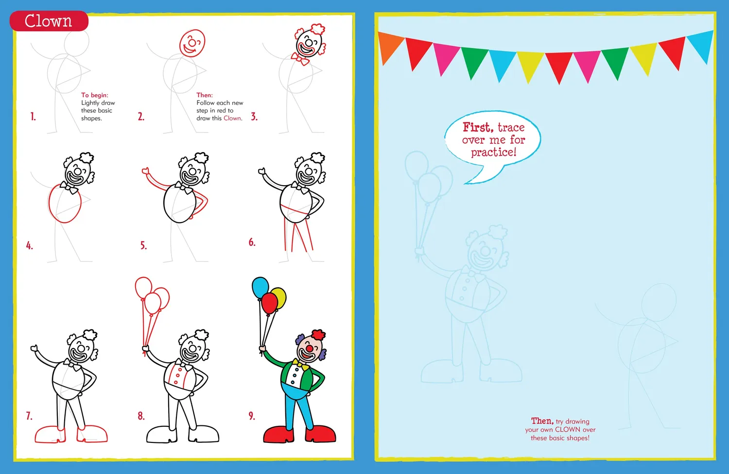 Peter Pauper Press Learn to Draw People tegnebok barn 4 år