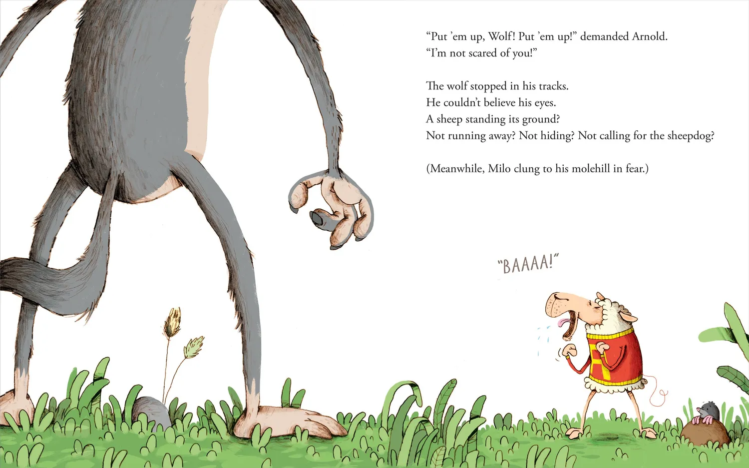 Peter Pauper Press Arnold the Brave bildebok innbundet 3-8 år