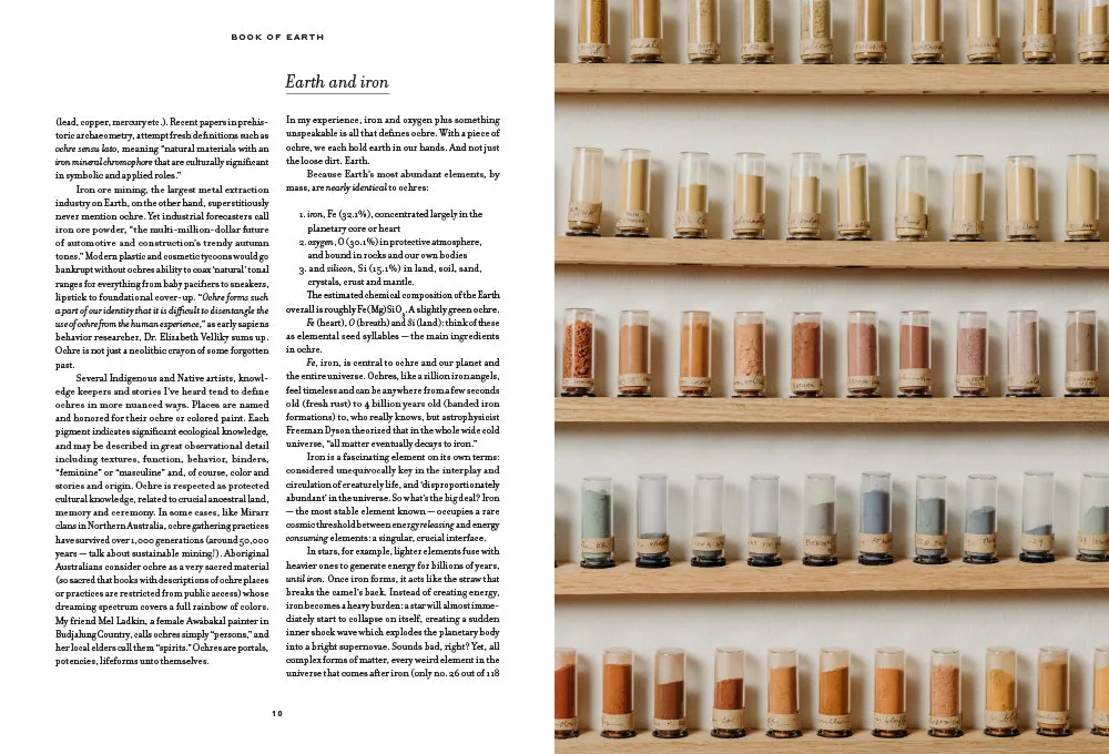 Abrams and Chronicle Book of Earth kunstbok innbundet oker
