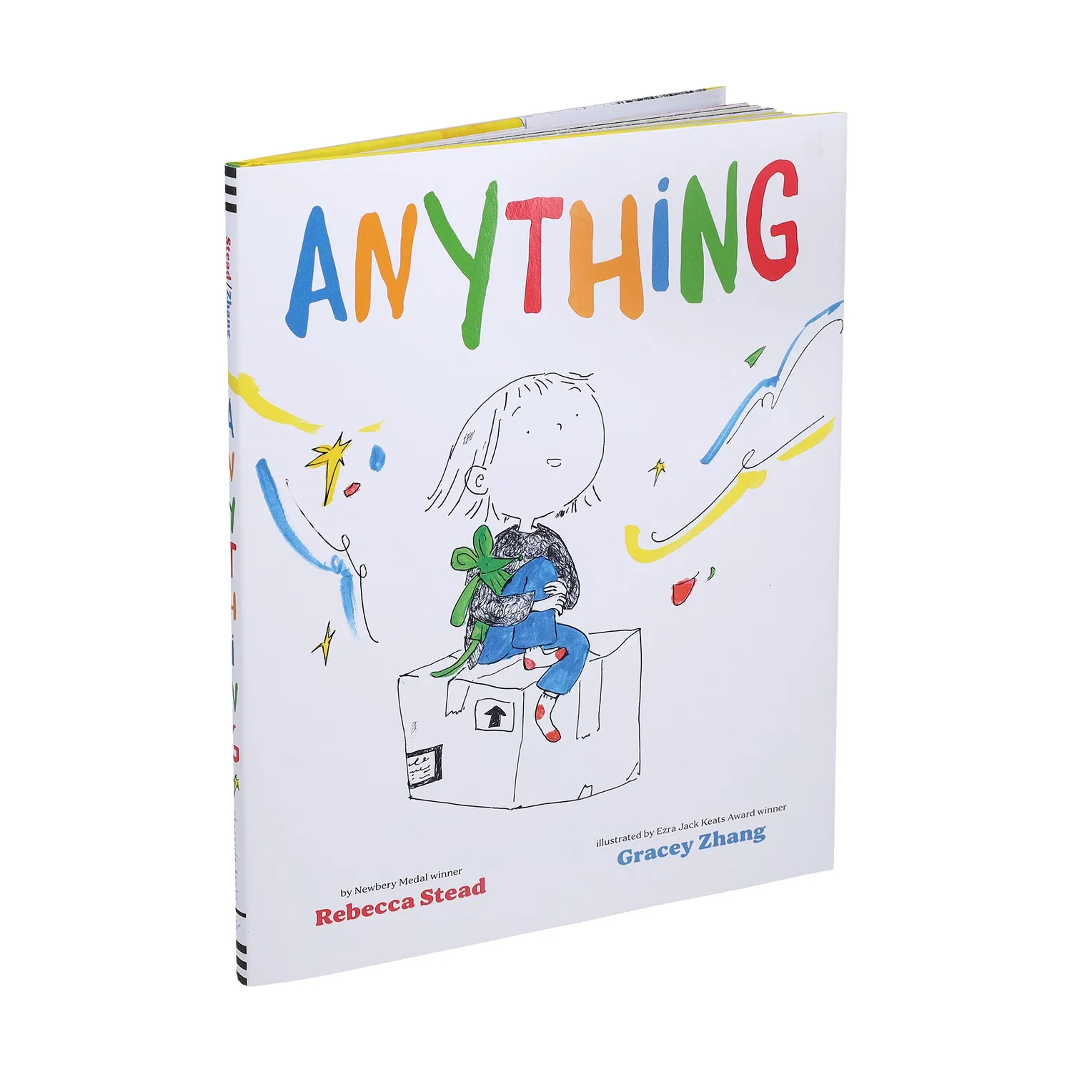 Anything bildebok innbundet av Rebecca Stead