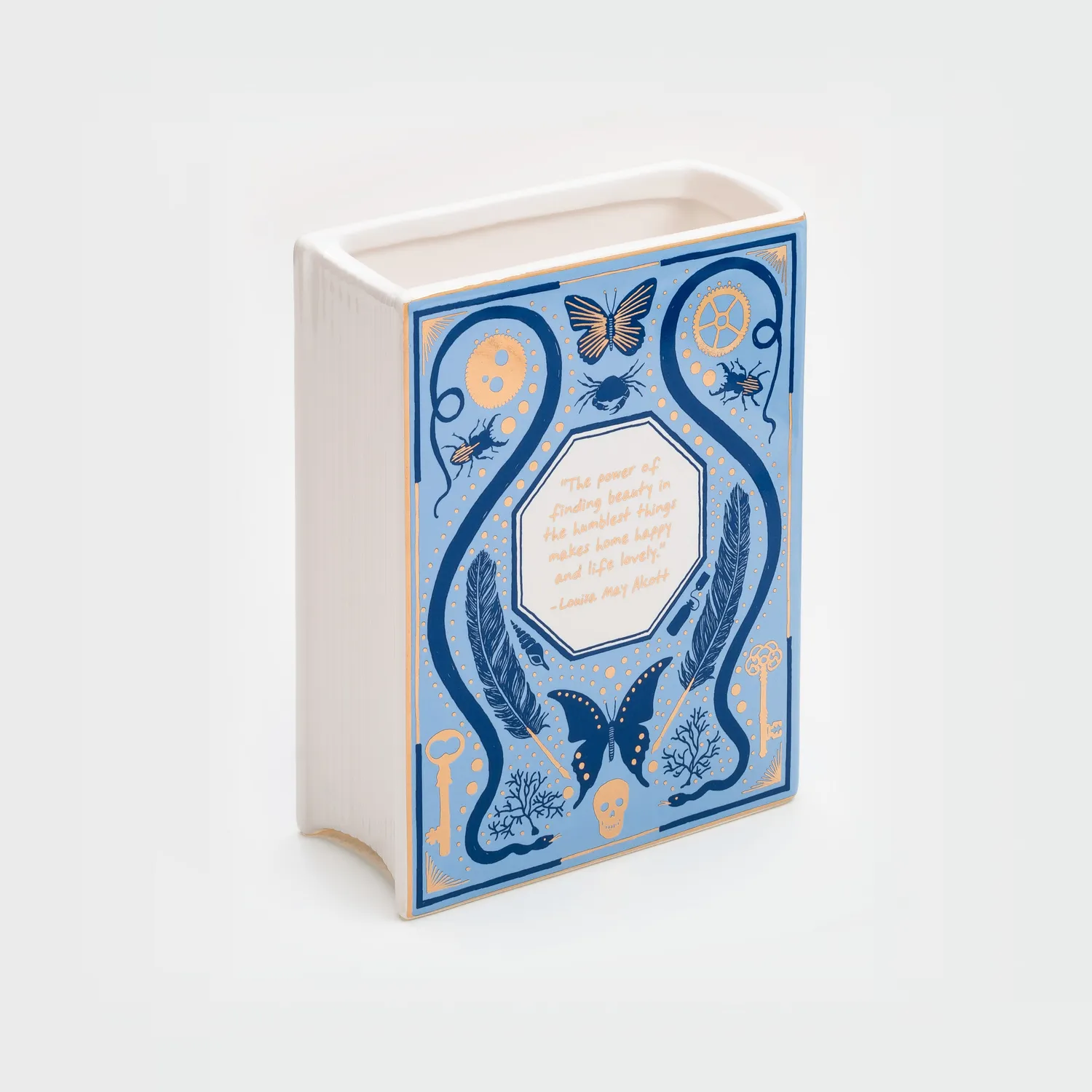 Chronicle Bibliophile Collected Curiosities keramikkvase gave
