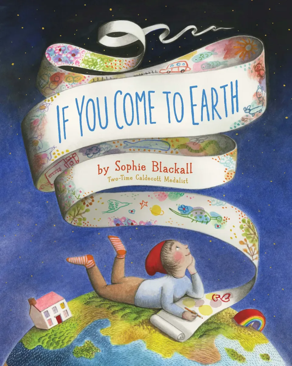 Sophie Blackall If You Come to Earth bildebok innbundet