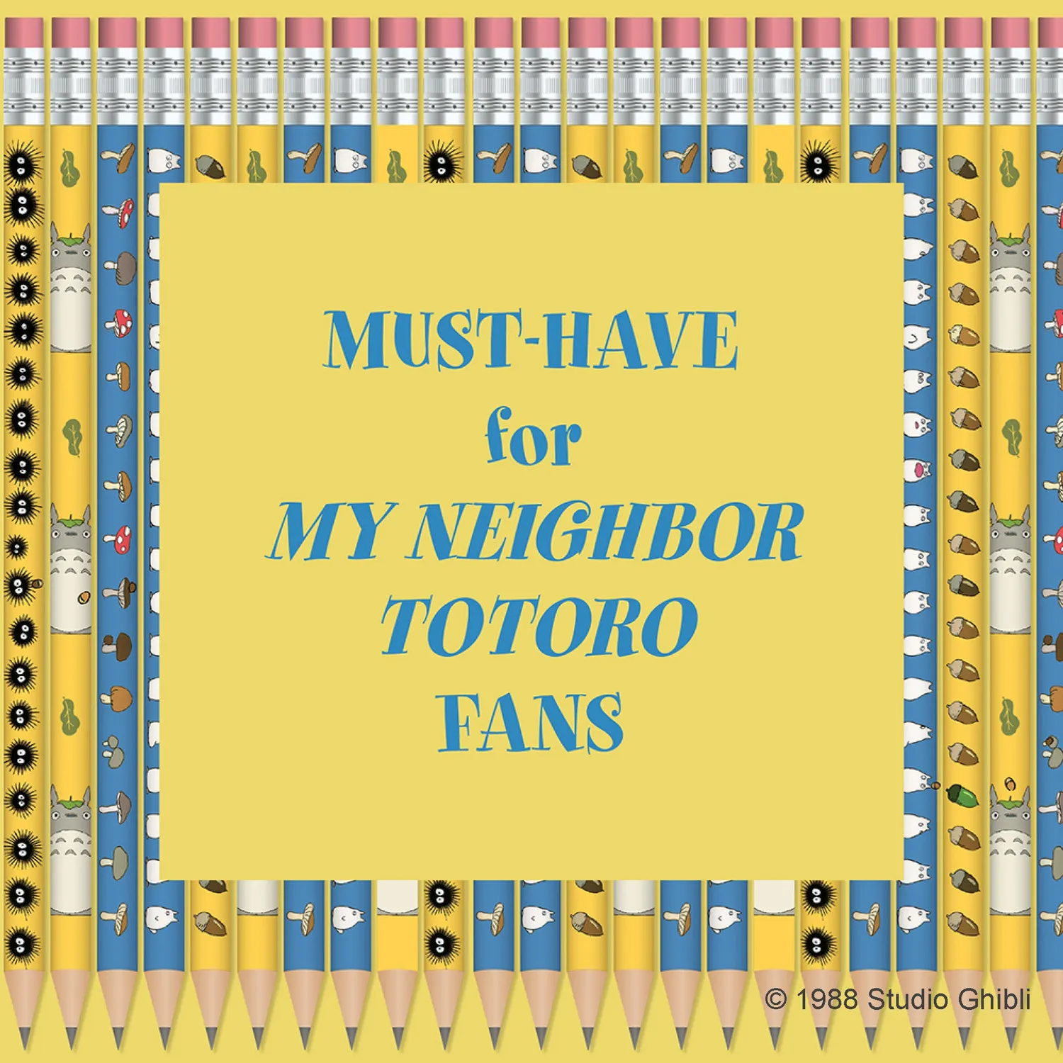 Studio Ghibli My Neighbor Totoro blyanter 10-pk HB