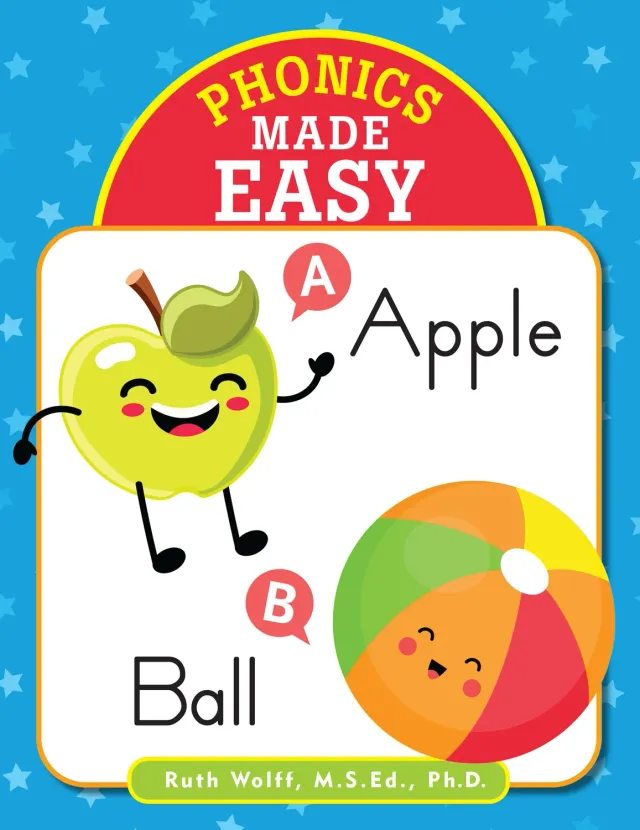 Peter Pauper Press Phonics Made Easy arbeidsbok 64 sider