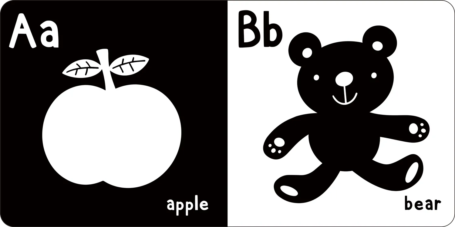 Peter Pauper Press What Does Baby See? ABCs pekebok baby